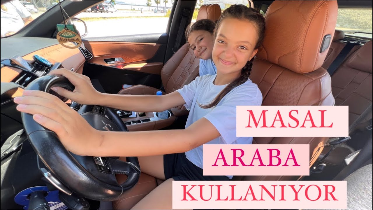 MASAL ARABA KULLANMAYI ÖĞRENİYOR / Kaç puan veriyorsunuz bakalım?