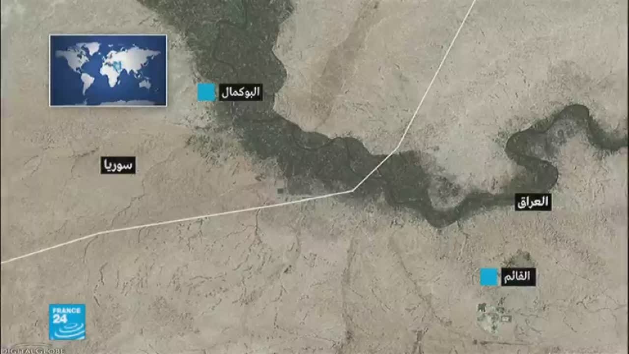 القوات العراقية تعتزم القيام بعملية تمشيط لبلدة القائم الواقعة على الحدود السورية