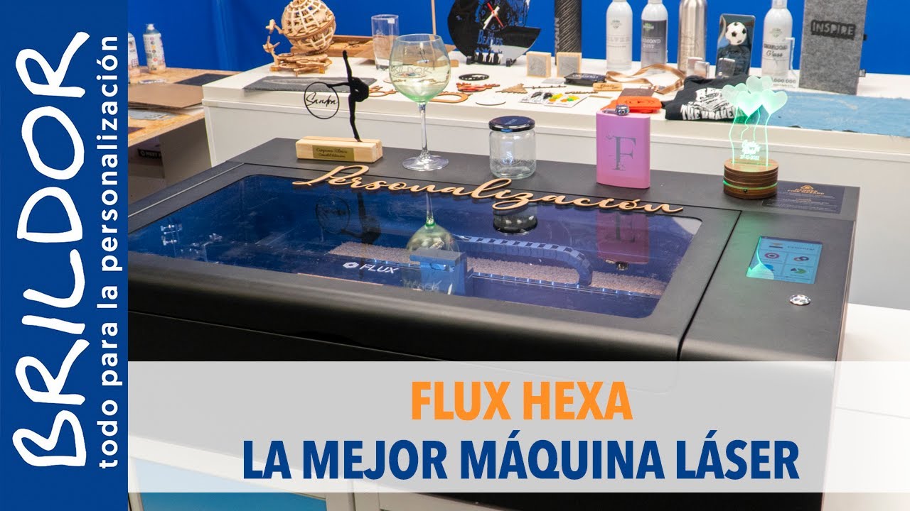 🥇 FLUX HEXA: La MEJOR CORTADORA Y GRABADORA láser CO2