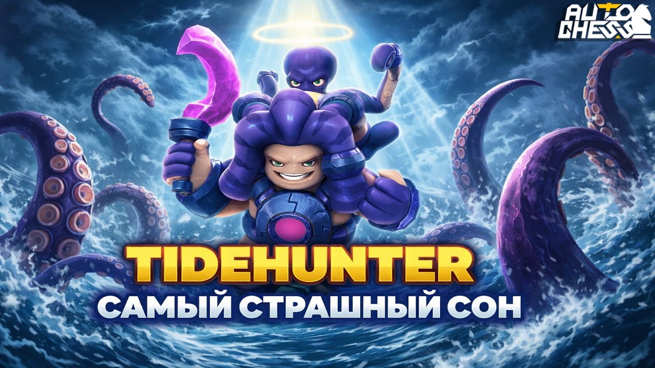 TIDEHUNTER &mdash; САМЫЙ СТРАШНЫЙ СОН! ► Auto Chess S35
