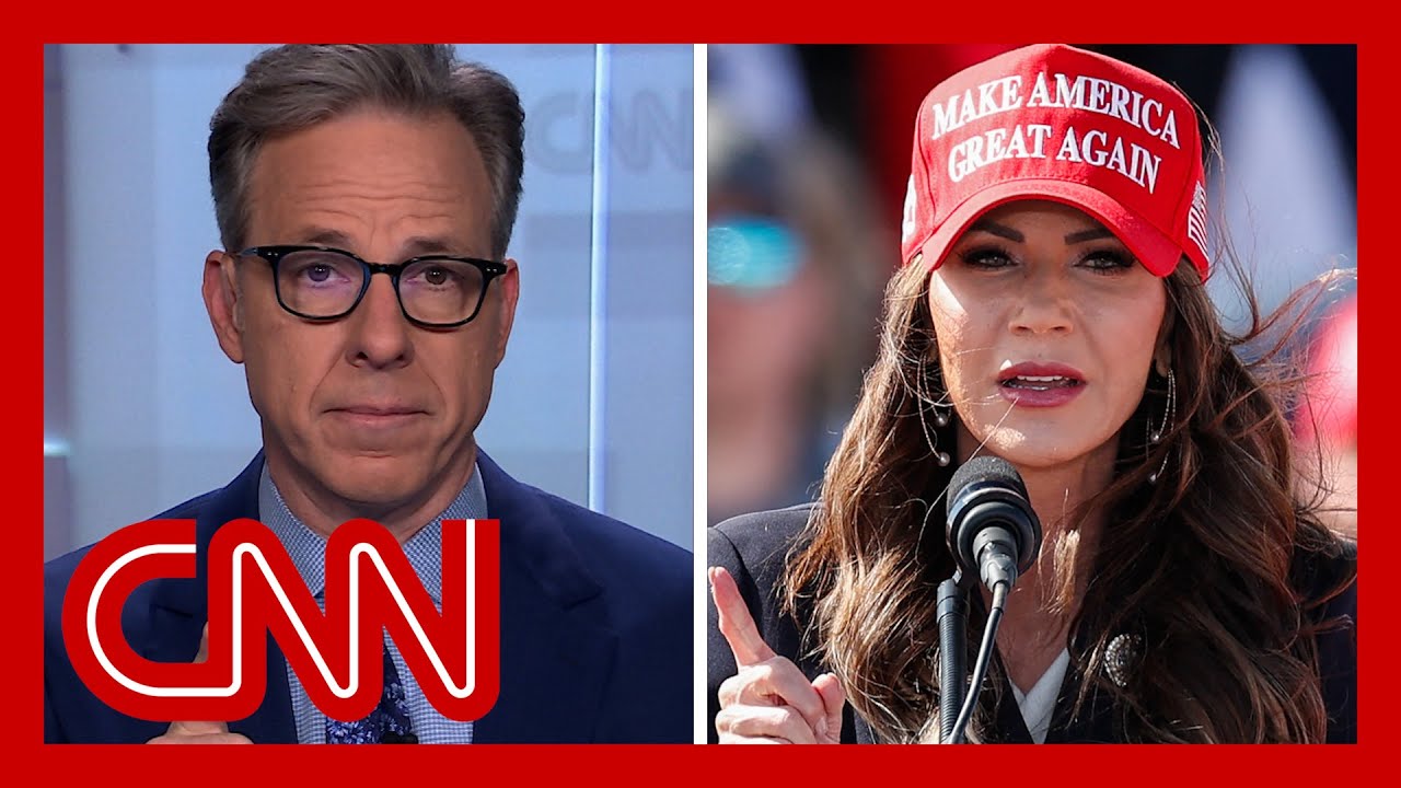 ‘Damage control spiraling out of control’: Tapper details Gov. Noem’s media tour