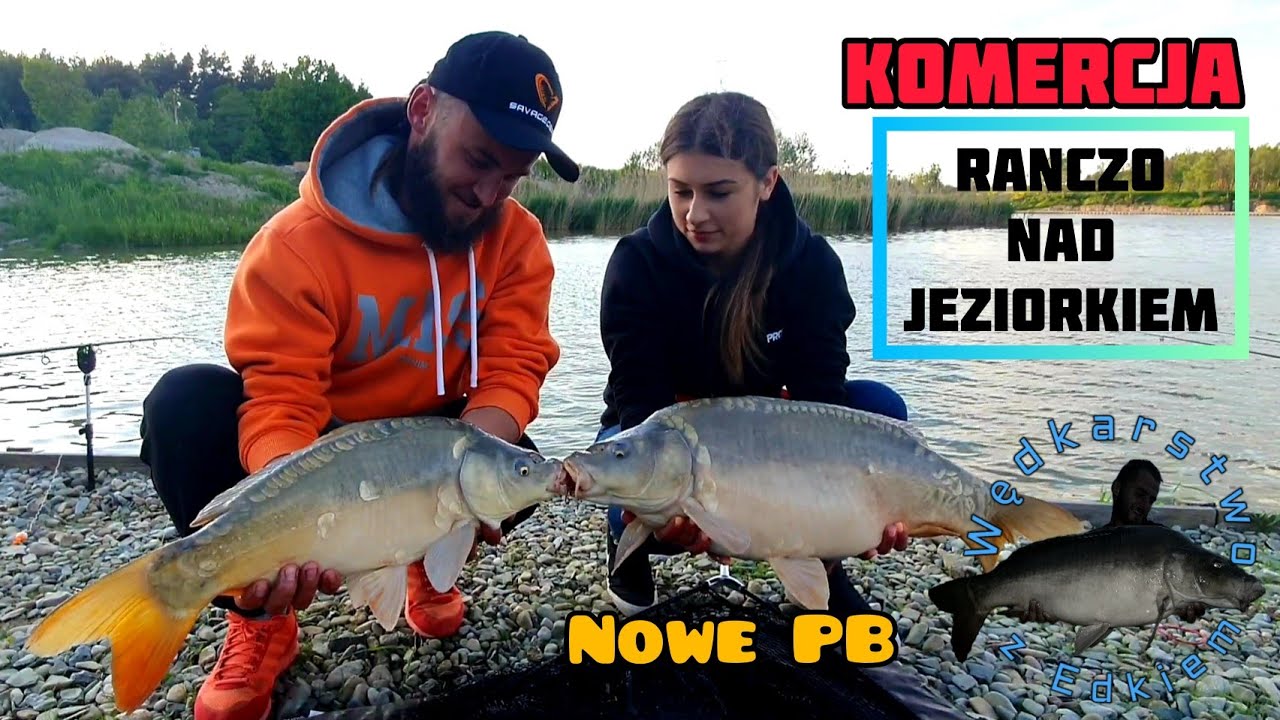 Ranczo nad Jeziorkiem. Nowe PB Sylwii! Własne podajniki. Kabanos i orzeszek! Wędkarstwo z Edkiem!