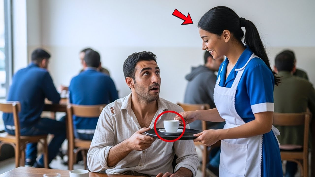 ZAVALLI BIR GARSON HER SABAH BIR ADAMA YARDIM EDIYORDU - ERTESI GÜN TAKIM ELBISELI IKI ADAM KAPISINI