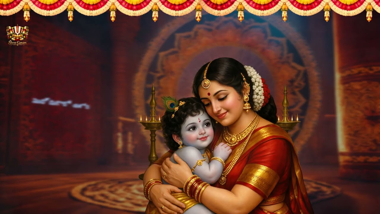ముద్దుగారె యశోద | అన్నమాచార్య కీర్తన | శ్రీకృష్ణ భక్తి గీతం | Krishna🦚🪈 | Shree Ganam 💙🦚