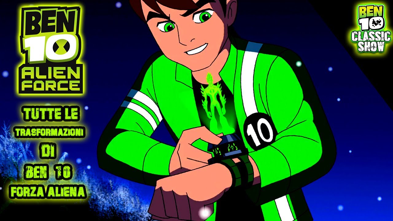 Tutte le Trasformazioni di Ben 10 Forza Aliena ITA (Tutti gli alieni di Ben 10 Forza Aliena Full HD)