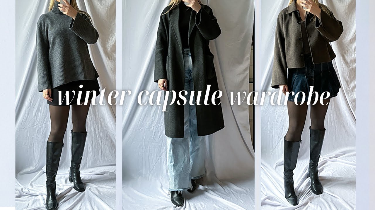 Minimalistic Winter Capsule Wardrobe 2023