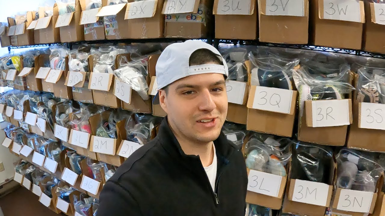 eBay inventory system made EASY by a six figure shoe reseller