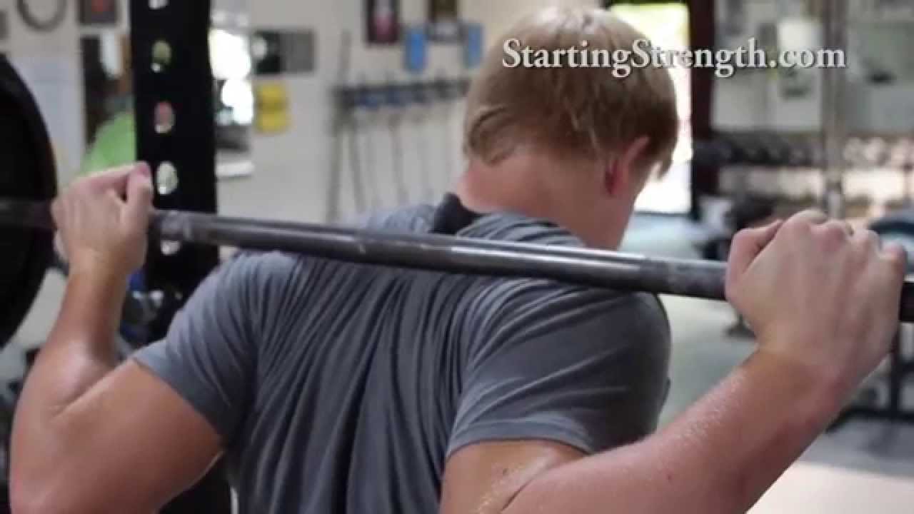 Proper grip in The Squat | Starting Strength