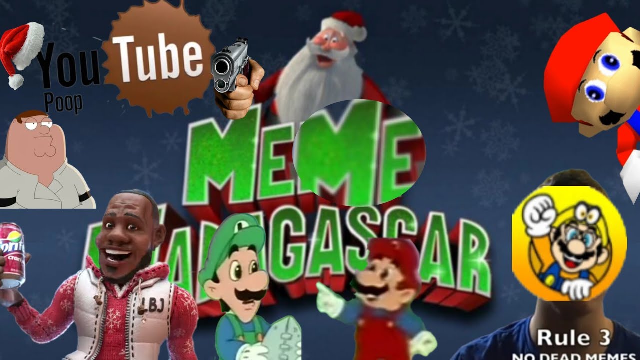 YTP, Merry Memeagascer (shortened version) (reupload of a Collab entry)