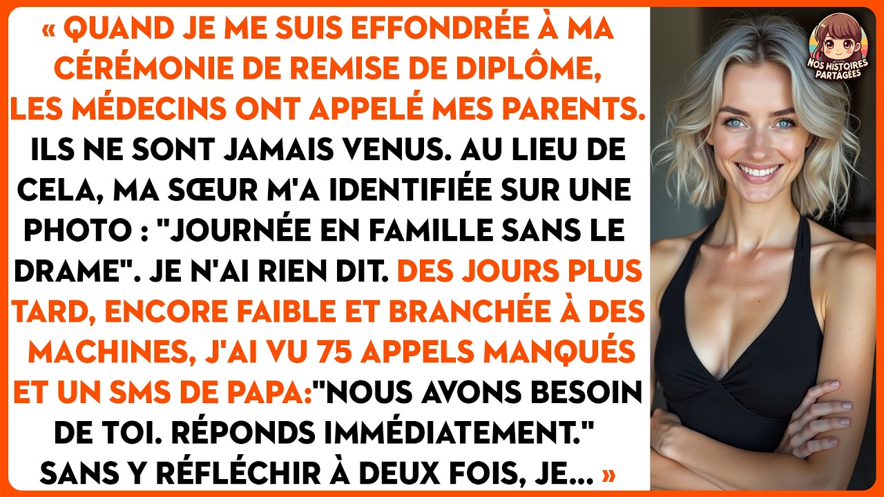 Quand je me suis effondrée à ma cérémonie de remise de diplôme, les médecins ont appelé mes parents.