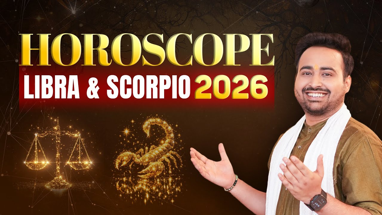 Libra & Scorpio Horoscope 2026 | Success, Growth & New Opportunities?