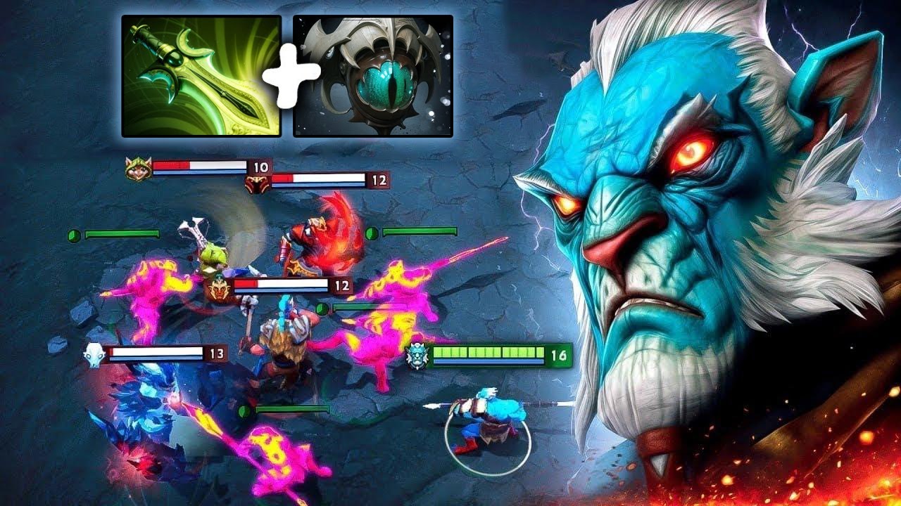 35 убийств мегакрипа, камбэк Phantom Lancer, Butterfly + Skadi Hard Carry Dota 2🔥