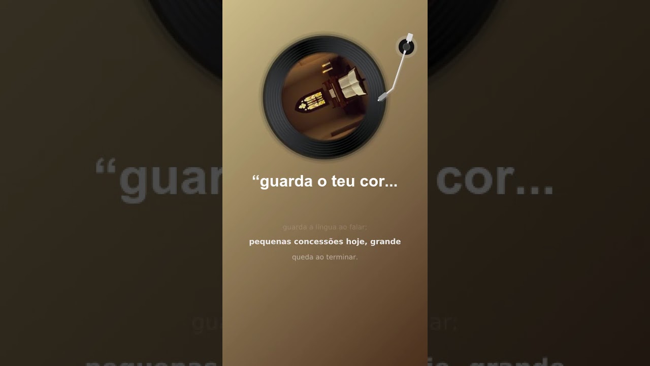 “guarda o teu coração”