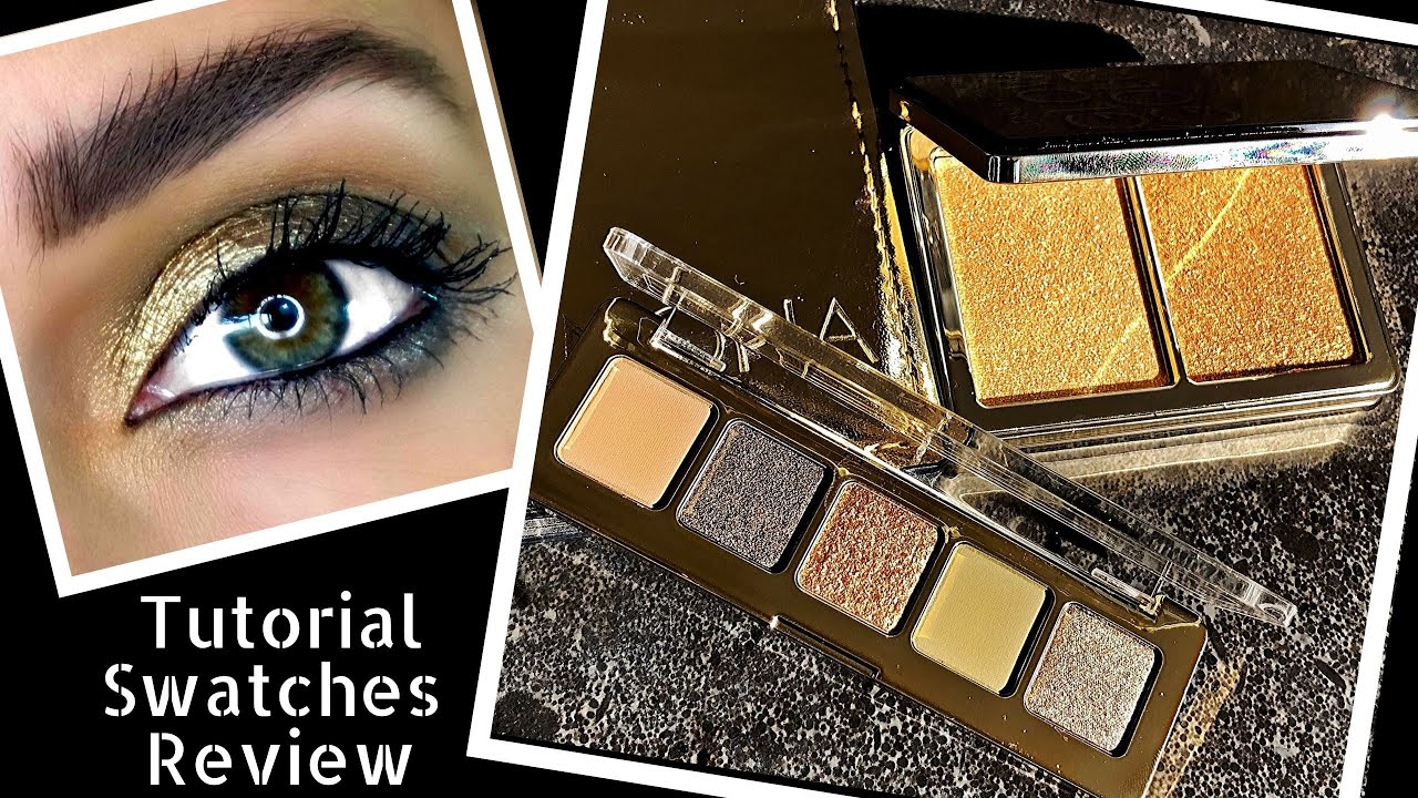 ✨New✨ Natasha Denona Mini Gold Palette + Glow Gold Duo|Tutorial & Swatches