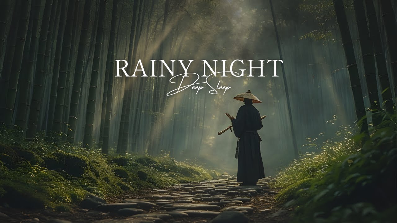 Rainy Night Ronin 🌧️ | Relaxing Instrumental Music for Deep Sleep