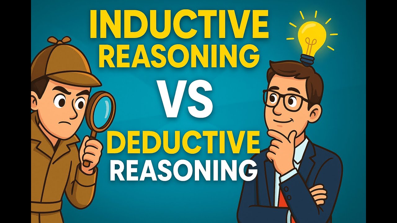 Inductive vs  Deductive  Reasoning.