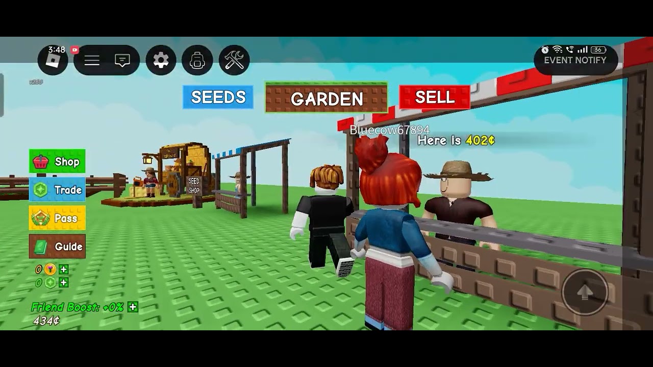 Roblox |grow a garden|@Turbo_monster