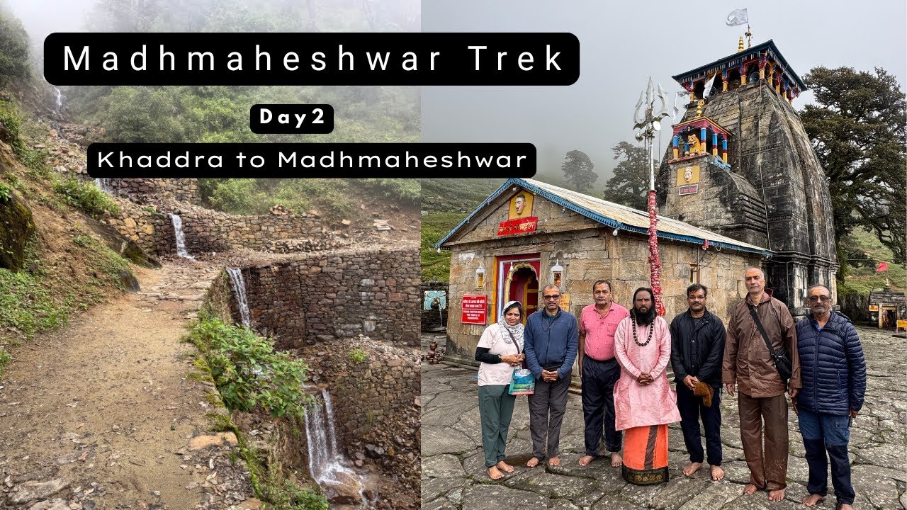 Madhmaheshwar Trek Day 2 Khaddra to madhmaheshwar