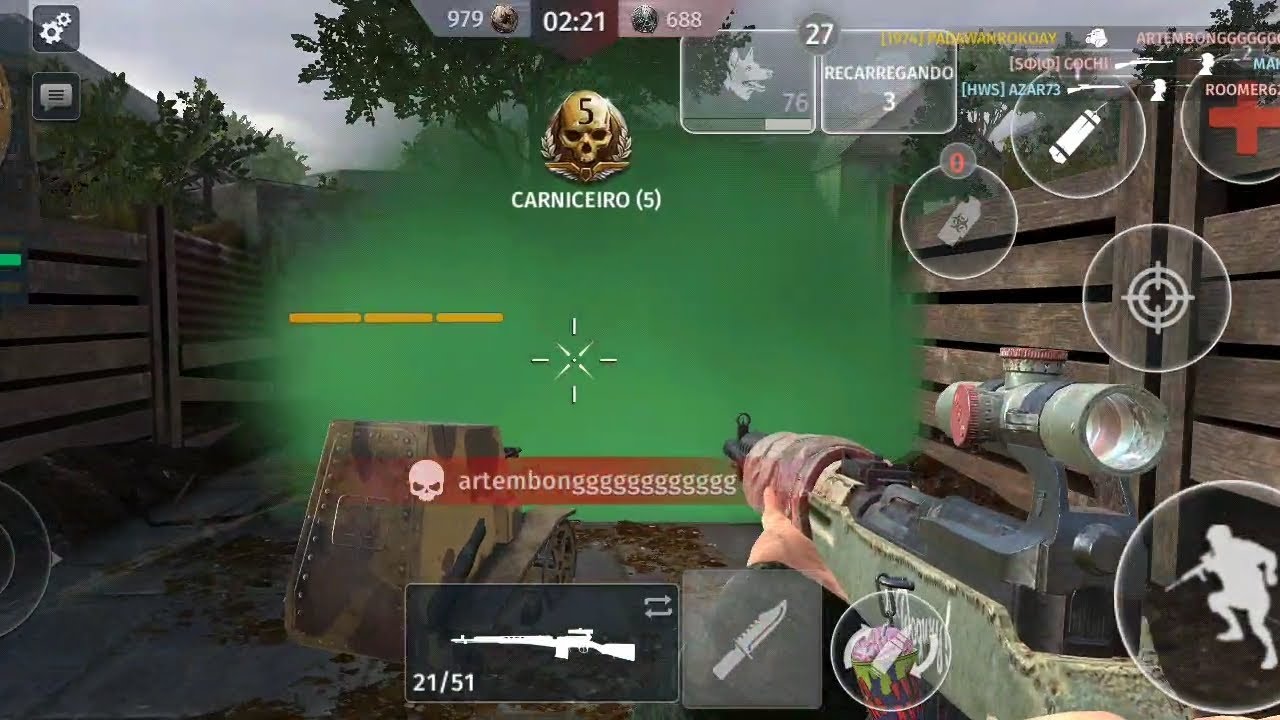 3vs3🎯Doideira em Normandy👽World War 2 Battle Combat WW2🪖🔥