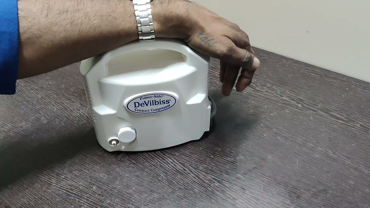 Demonstration of Devilbiss Pulmoaide Nebulizer