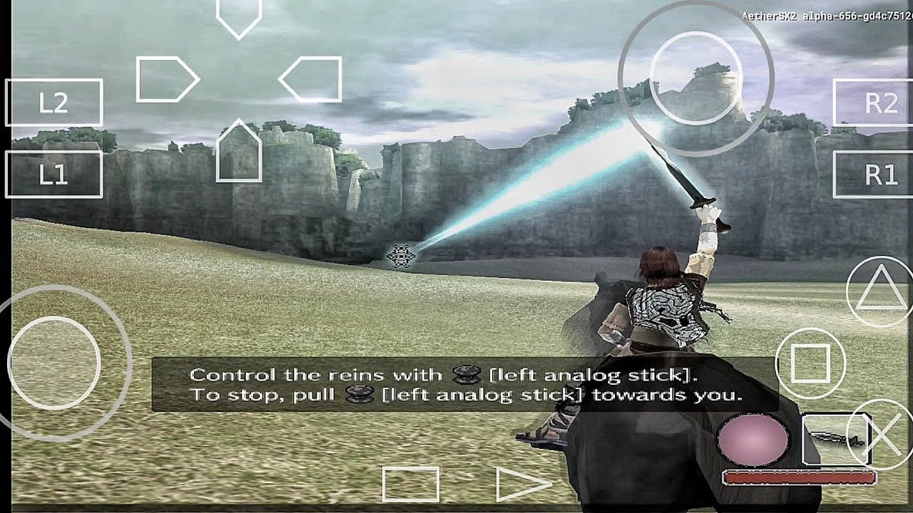 AetherSX2 SHADOW OFF THE COLOSSUS 20 FE Gameplay Snapdragon 865 ps2 Emulator Android
