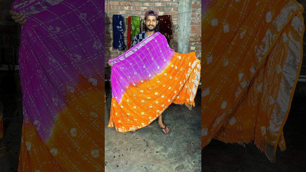 Shibori Cotton Saree with price #linensarees #cottonsaree #fashion #shibori #shorts #silkfabric