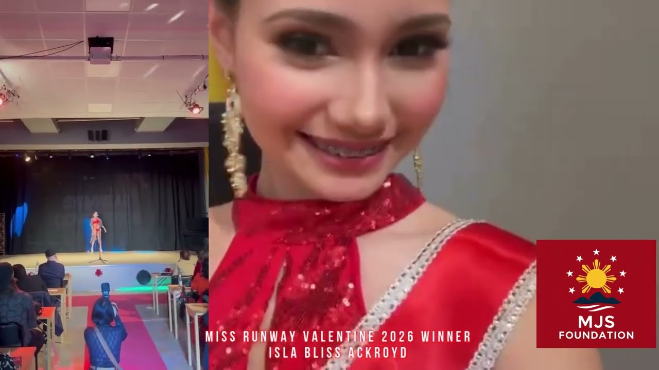 MISS RUNWAY VALENTINE 2026 - WINNER ISLA BLISS