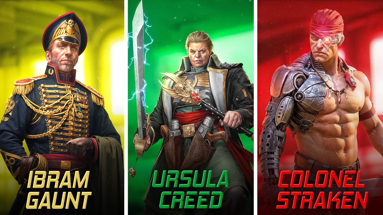 The 10 Most POWERFUL Guardsmen In 40k!