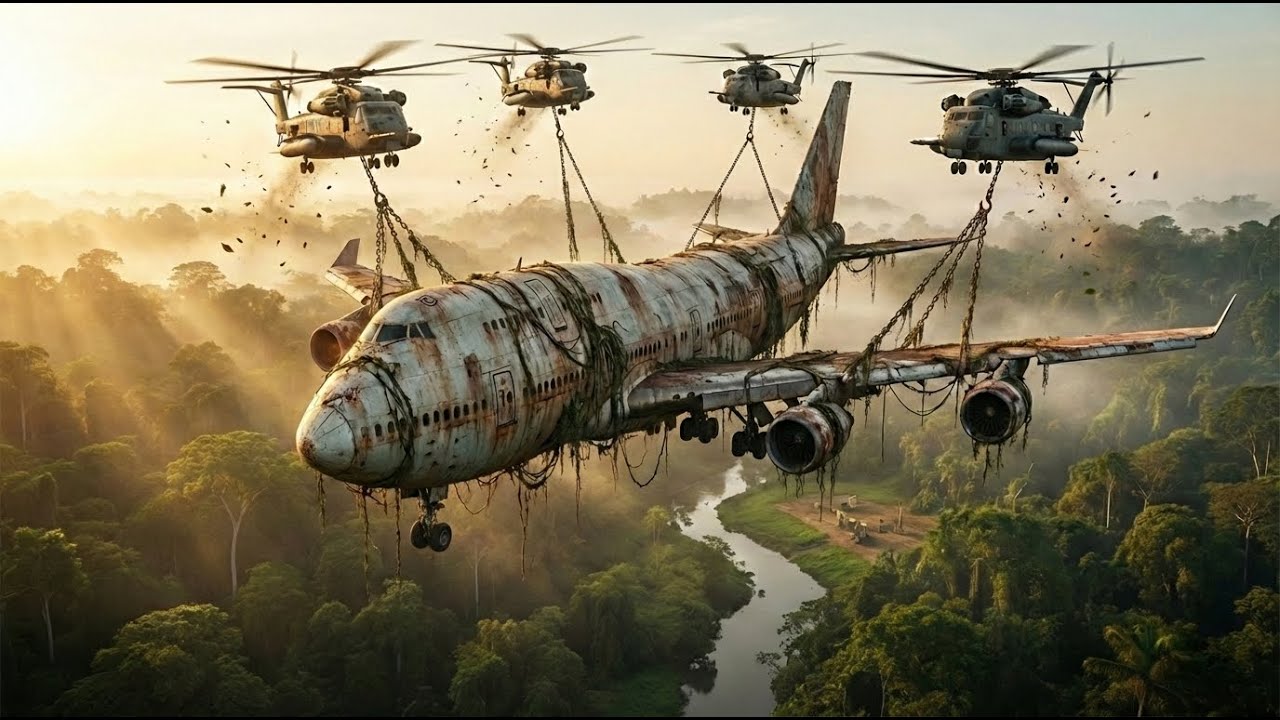 “From Rusty Jungle 747 to Golden Marvel — Full Restoration Documentary”