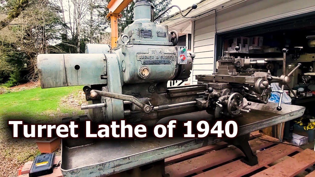 Why Oil Pump Doesn't Work on 80 Years Old Metal Lathe Warner & Swasey №4
