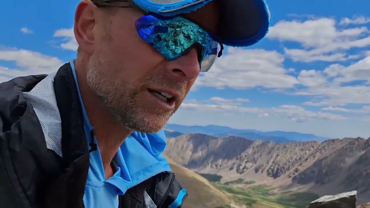 Day 2 of 10, summiting Torreys & Grays Peaks, CO. 