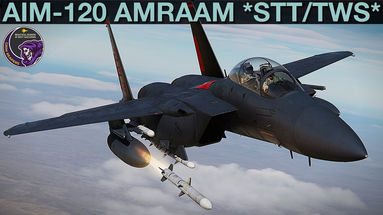 F-15E Strike Eagle: Учебное пособие по AIM-120 AMRAAM (STT и TWS) | DCS