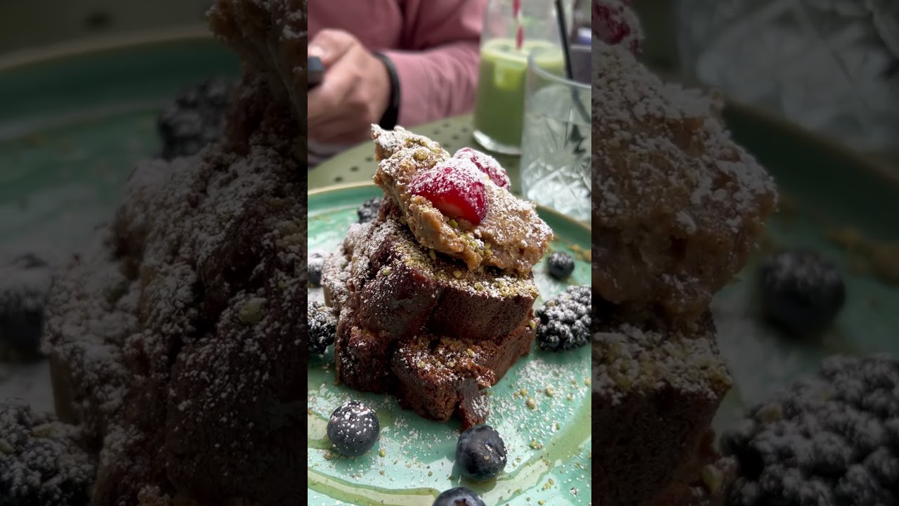 Banana Bread with Medjool Date & Espresso Butter at Bobo & Wild