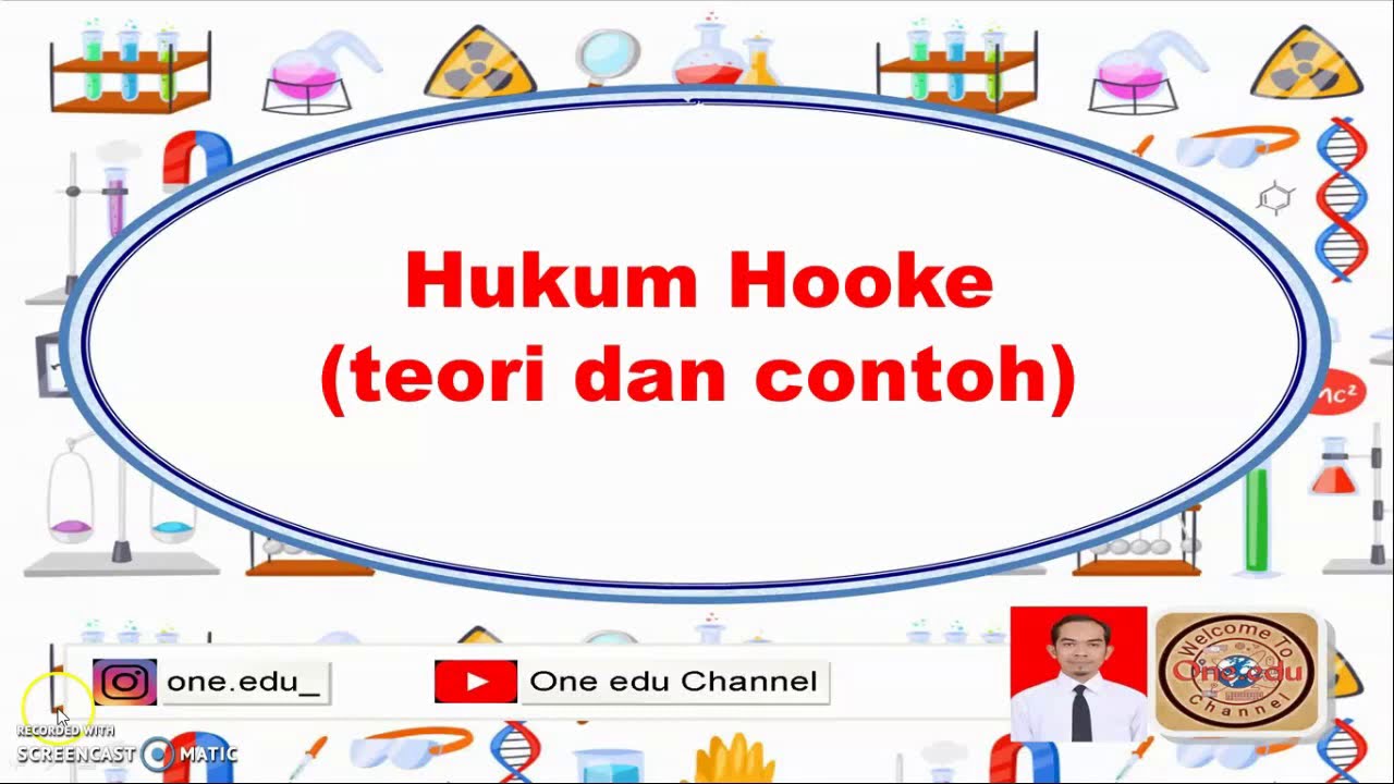 HUKUM HOOKE (Teori & Contoh soal) | elastisitas | Fisika kelas XI
