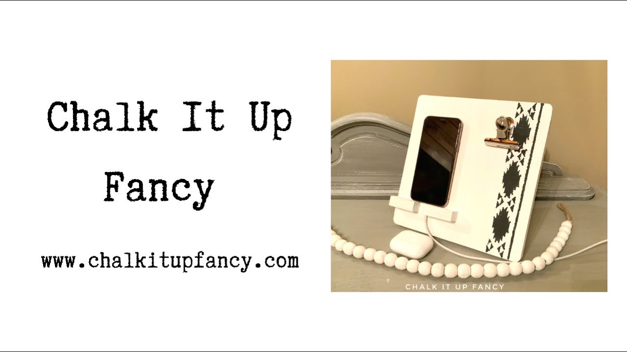 Easy DIY Phone Charging Station