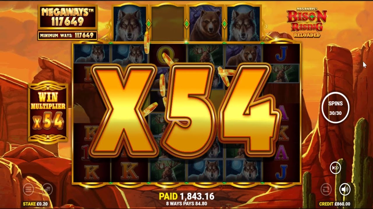 Bison Rising Reloaded | Max Megaways, Max Multiplier, Max Spins! Max WIN?!