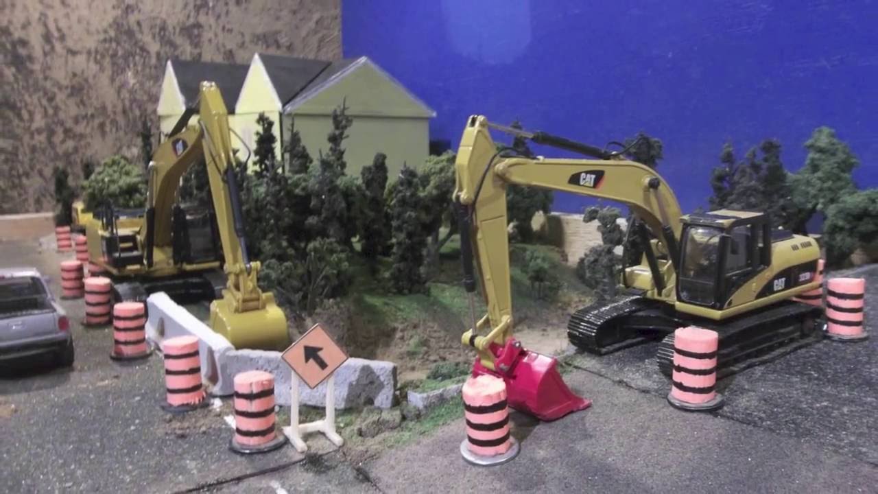 Large Culvert Replacement Diorama 1:50