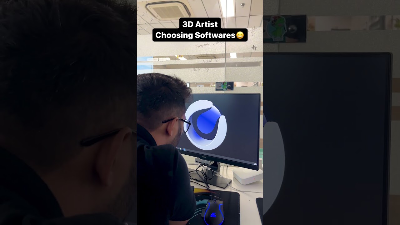 3d Artist Choosing 3d Softwares #maya #cinema4d #blender #unrealengine