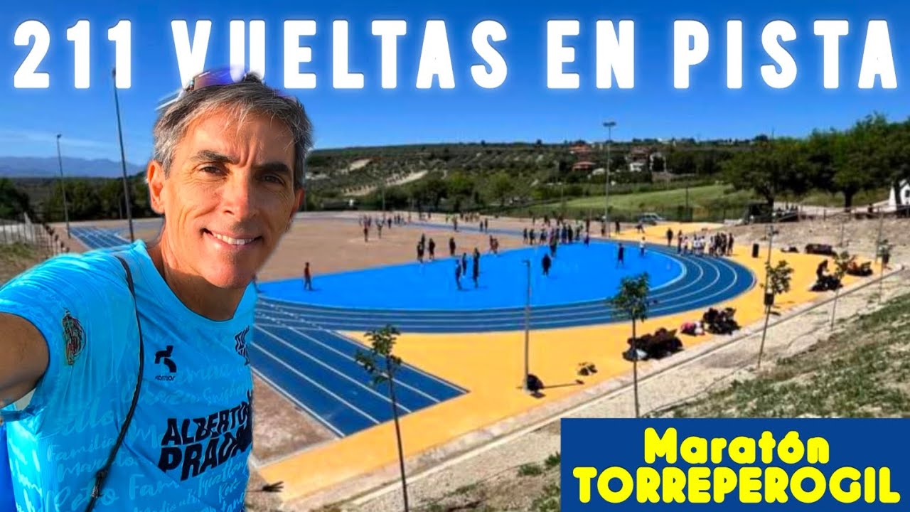 MARATÓN EN PISTA DE TORREPEROGIL. #54meses54maratones2025