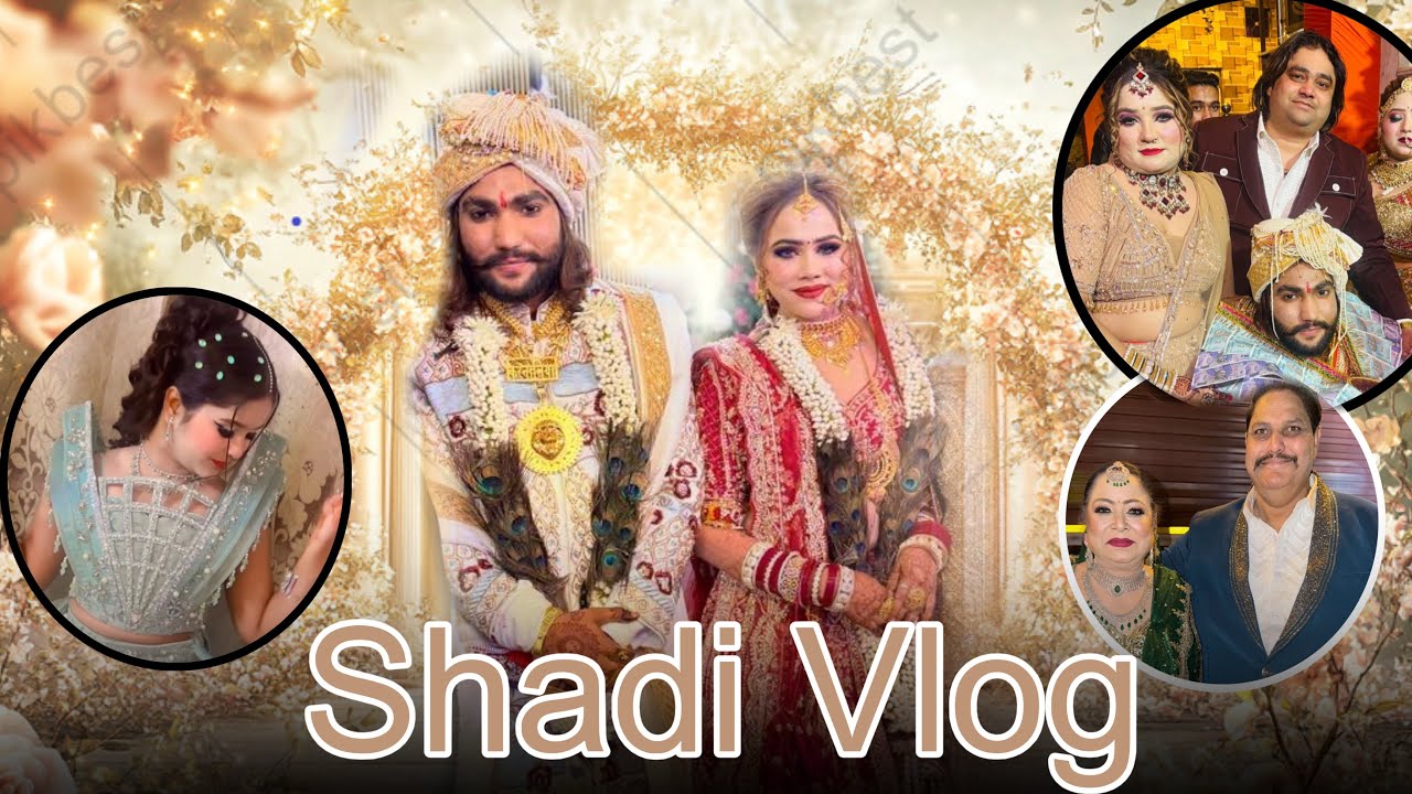 Shadi vlog ❤️🫶🏻 #tishikavlog #wedding 