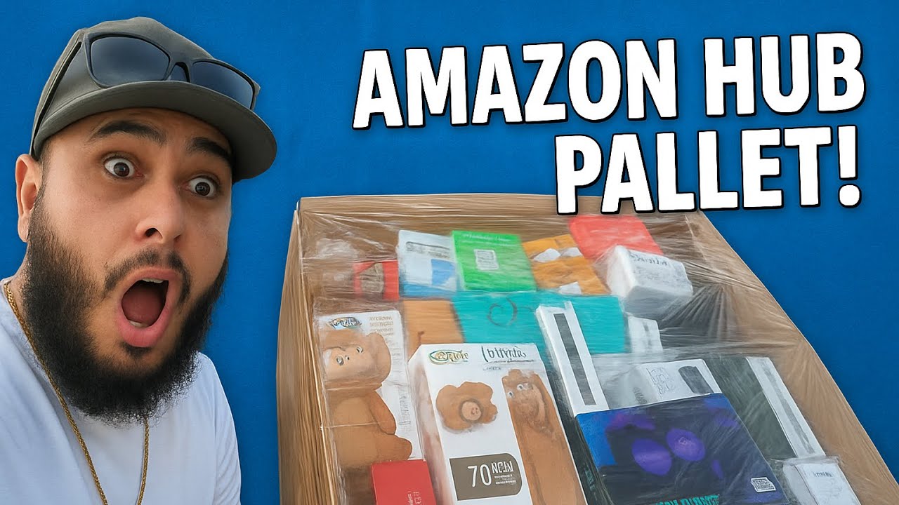 We took a HUGE RISK on a AMAZON HUB PALLET… here’s what happened!