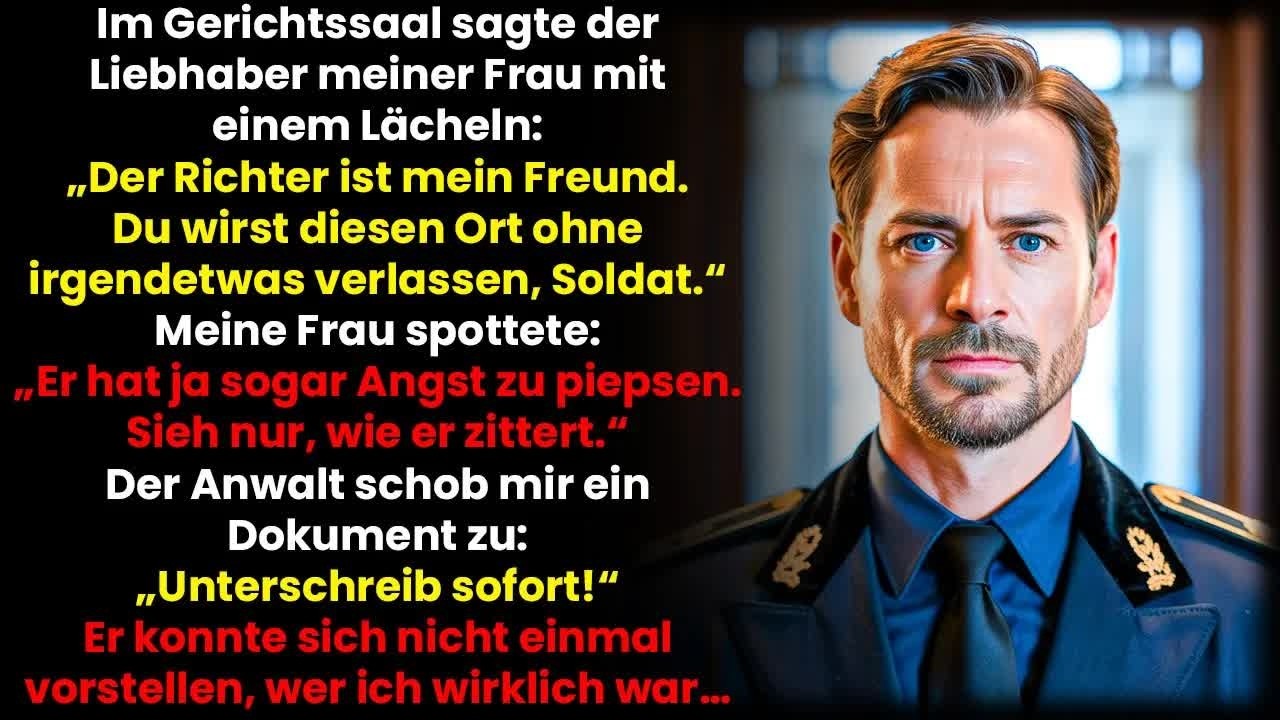 „Unterschreib, Soldat“ Sagte Der Anwalt Meiner Frau – Er Kannte Mich Nicht de