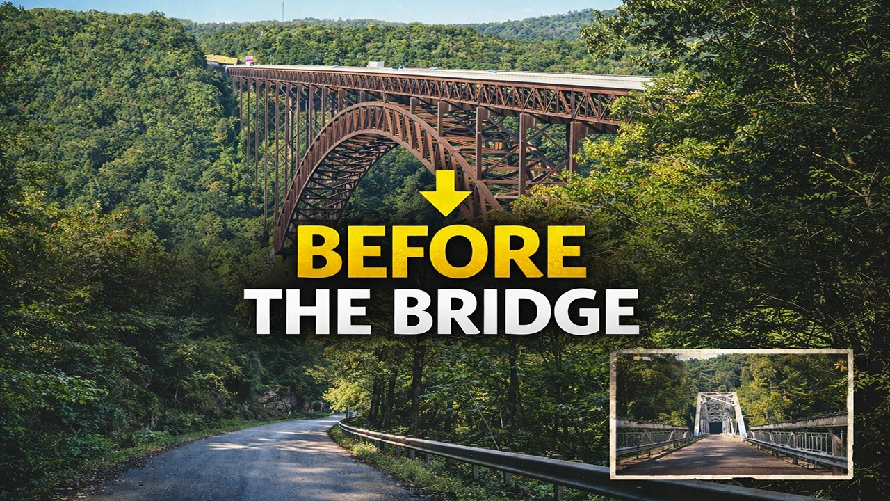 Driving Fayette Station Road: The Route They Used Before the New River Gorge Bridge
