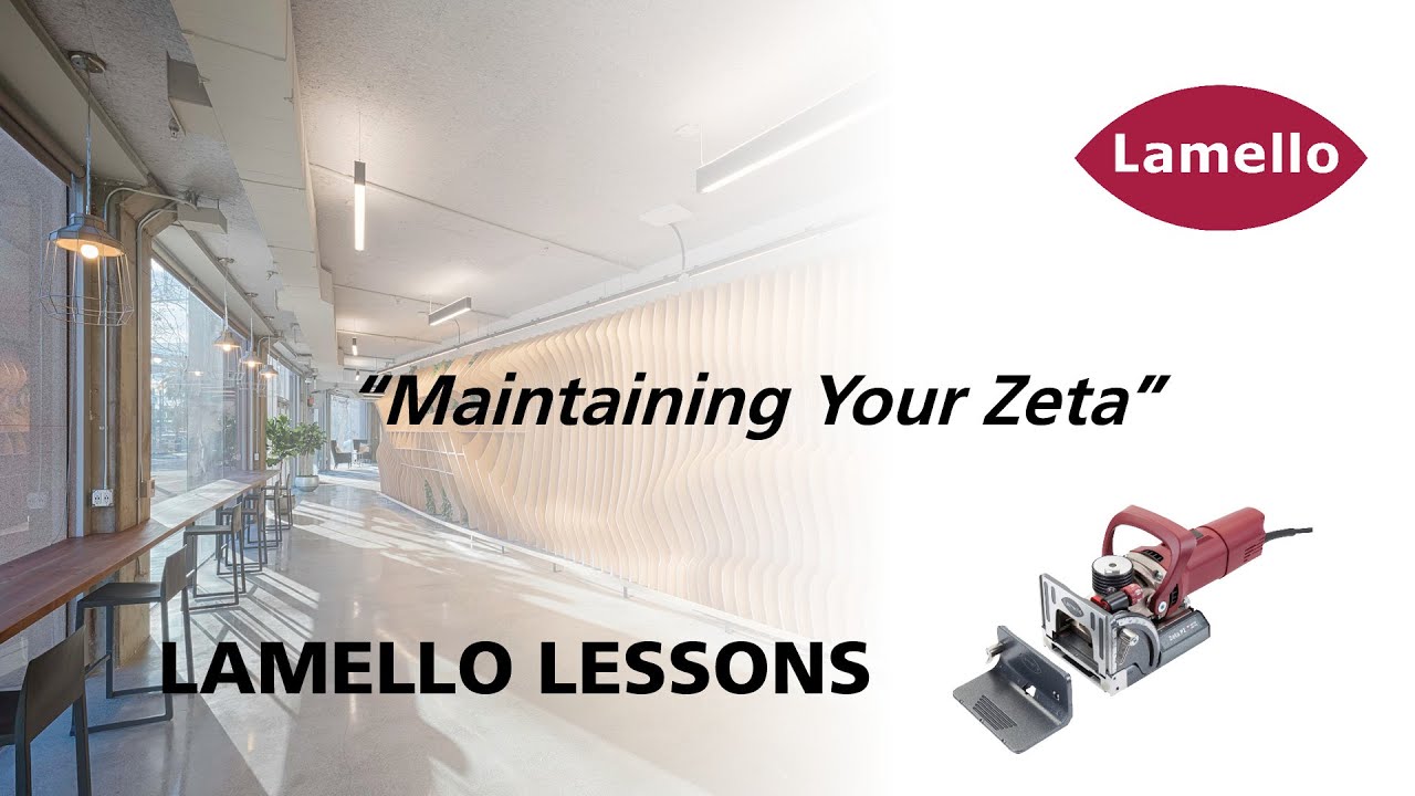 Lamello Lesson - Basic Zeta Maintenance