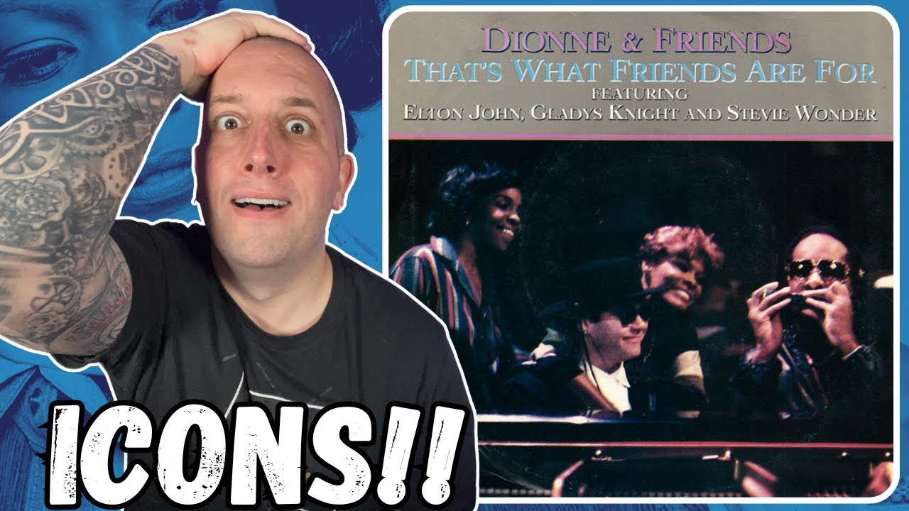 FIRST TIME Hearing Dionne Warwick - That's What Friends Are For || So Many Icons!!