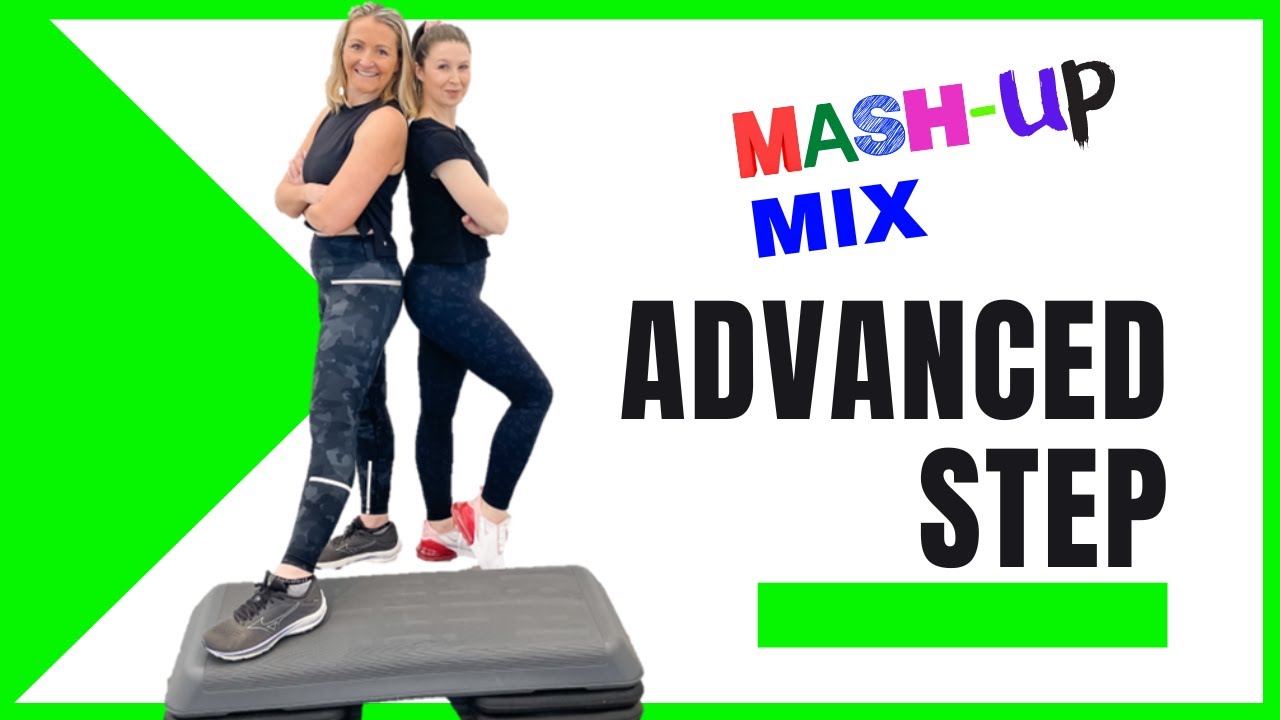 Step Aerobics Workout 💚 Advanced #15 💚 Mash-up Music Mix