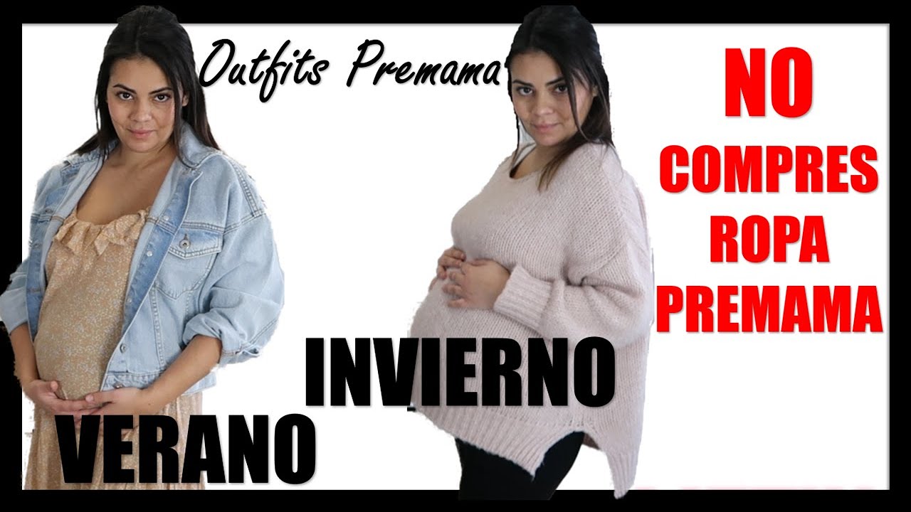 🤰👗¿Cómo USAR TÚ ROPA en el EMBARAZO?¿Qué ropa PREMAMÁ es necesaria COMPARAR? OUTFITS Embarazada