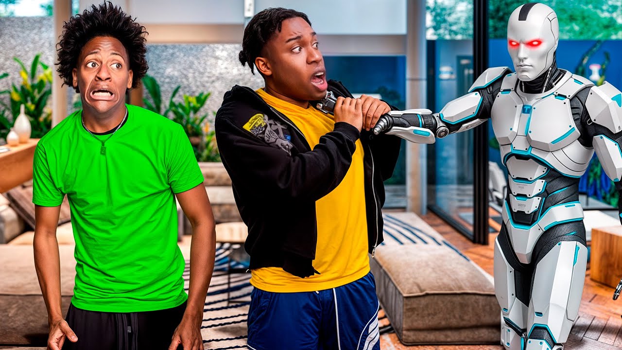 Someone Ordered A.I Man To My House & It Attacked Us