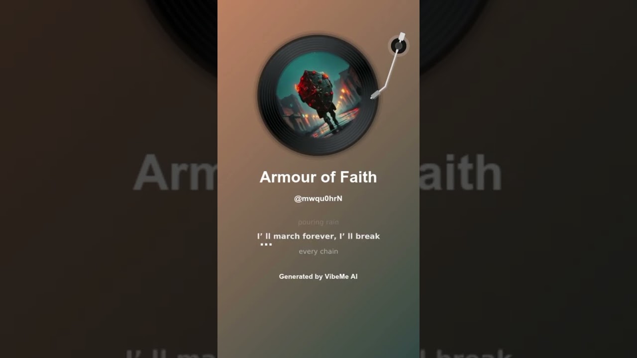 Armour of Faith by Ricky Frankera Albay 