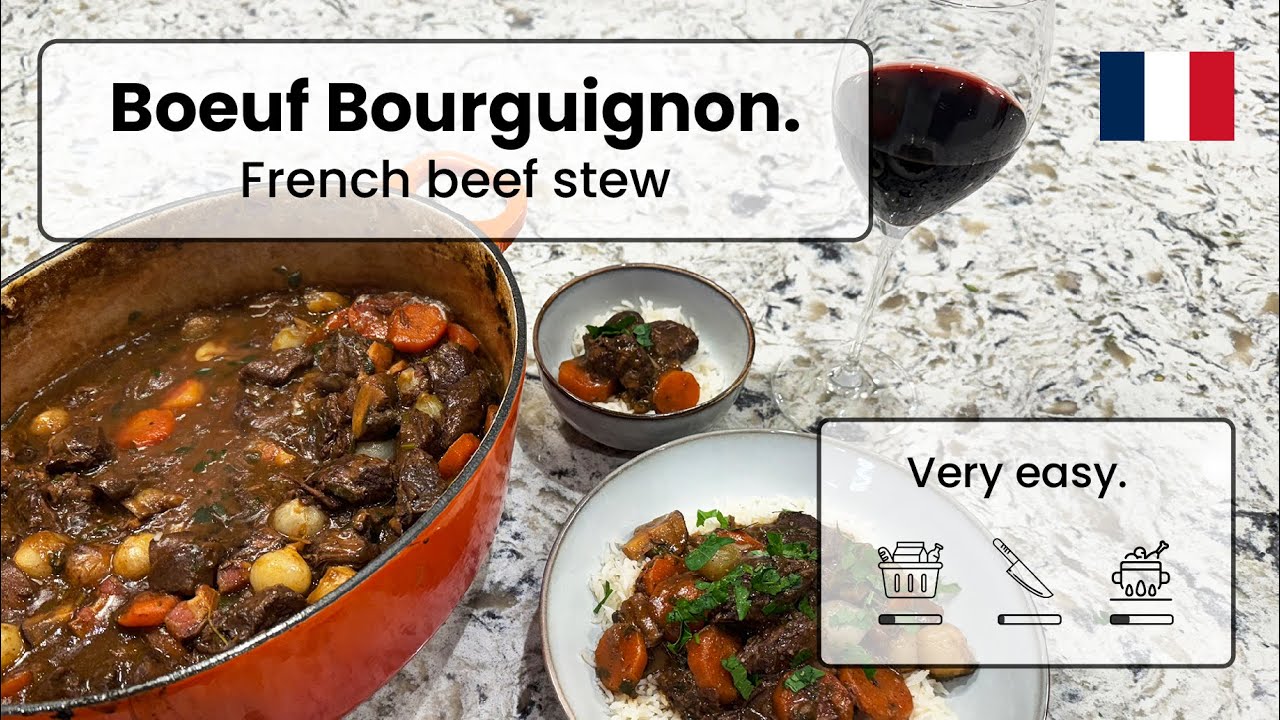 Boeuf bourguignon / Beef Stew / One Pot Stew